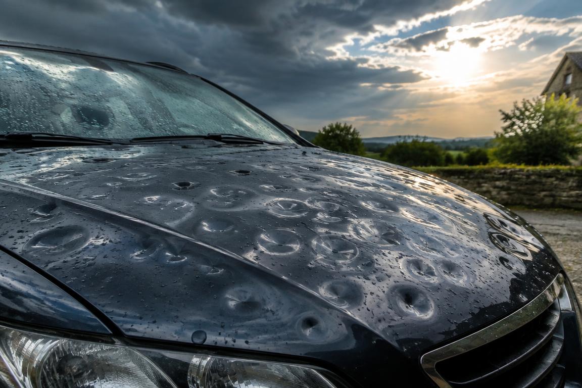 Grêle, tempête, catastrophe naturelle : comment est indemnisé un véhicule endommagé ?
